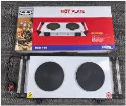 hotplate double cooker with handles
