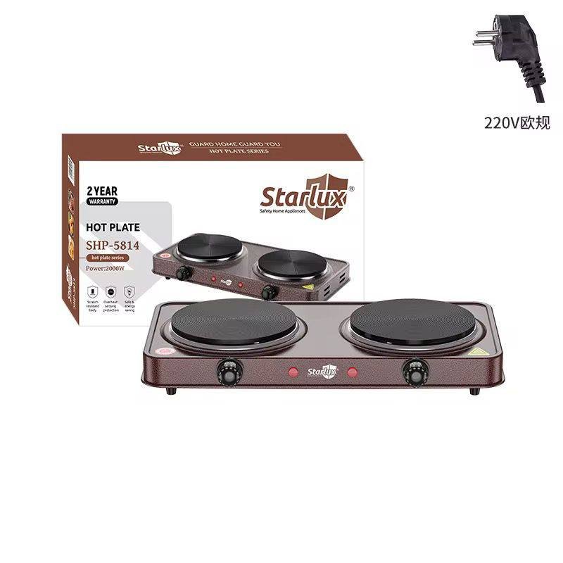 starlux hotplate double without handle